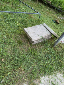 Photo de galerie - Débroussaillage du terrain