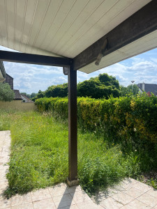 Photo de galerie - Fauchage, ramassage, taille de haie avec évacuation 