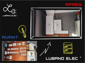 Photo de galerie - Remplacement complet d'un grand tableau électrique, et conservation du système de délestage, à la demande du client.
