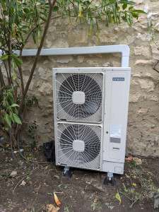 Photo de galerie - INSTALLATION POMPE A CHALEUR