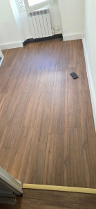 Photo de galerie - Pose de parquet - Revêtement de sol
