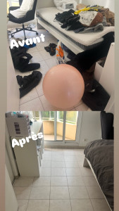 Photo de galerie - Rangement de chambre , j’ai changé la disposition des meubles 