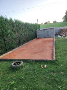 Photo de galerie - Terrain de pétanque, de taille standard 