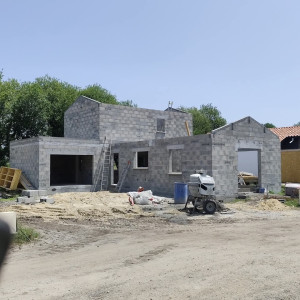 Photo de galerie - Construction d'une villa en R+1