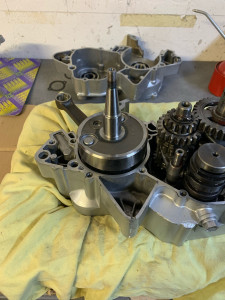 Photo de galerie - Réfection moteur 125 YZ