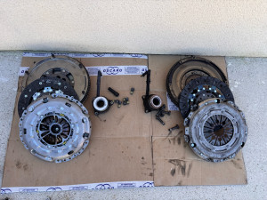 Photo de galerie - Remplacement embreyage plus volant moteur bimasse et buter merci de la confiance au client à bientôt