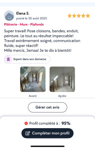 Photo de galerie - Enduit peinture 