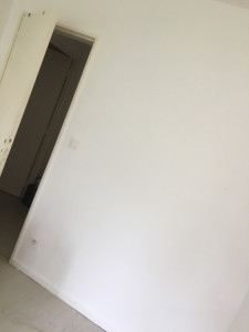 Photo de galerie - Peinture: Rénovation mur intérieur en blanc