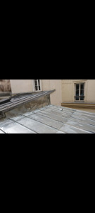 Photo de galerie - Réfection de toiture zinc 