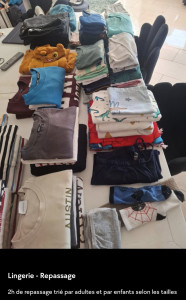 Photo de galerie - Lingerie - Repassage