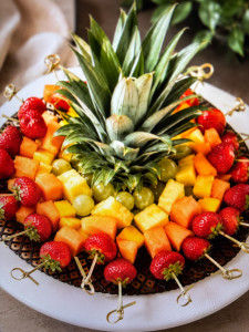 Photo de galerie - Plateau brochettes de fruits 