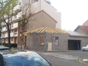 Photo de galerie - Plus qu'à couper les débords et on attaque le voligeage 