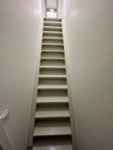 Photo de galerie - Rénovation escalier bois 