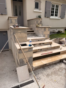Photo de galerie - Renovation escalier