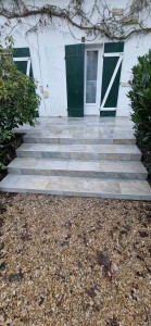Photo de galerie - Pose Carrelage terrasse extérieur