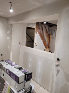 Photo de galerie - Plâtrerie - Murs - Plafonds