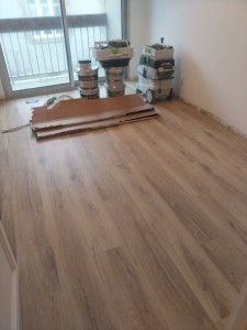 Photo de galerie - Pose de parquet - Revêtement de sol
