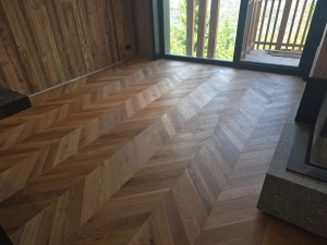 Photo de galerie - Pose de parquet