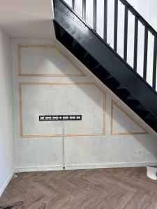 Photo de galerie - Pose de moulure 