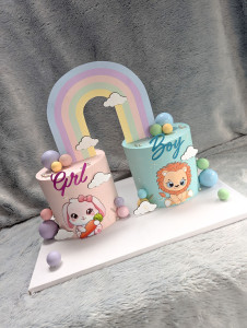 Photo de galerie - Gateau d'anniversaire - cake art