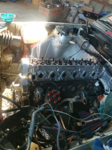 Photo de galerie - Repose de moteur de BMW après remise à neuf. 