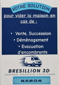 Photo de galerie - Vide maison 
Déménagement 
Livraison de meubles 
encombrants destiné à la déchetterie 