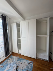 Photo de galerie - Montage dressing IKEA