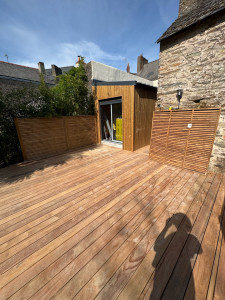 Photo de galerie - Terrasse cumaru  