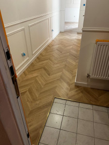 Photo de galerie - Pose de parquet 