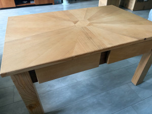 Photo de galerie - Table basse cèdre du Liban 