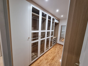 Photo de galerie - Dressing pax Ikea ajusté sur mesure