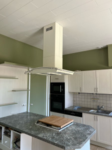 Photo de galerie - Réfection d’une cuisine en couleur 