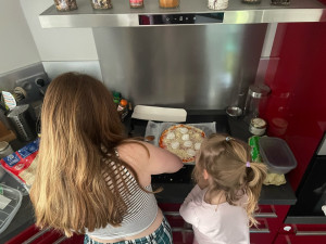 Photo de galerie - Pizza avec ma nièce 