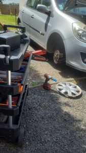 Photo de galerie - Remplacement durite de lave glace. 