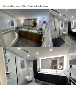 Photo de galerie - Rénovation salle de bain 