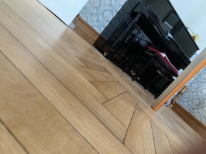 Photo de galerie - Pose de parquet - Revêtement de sol