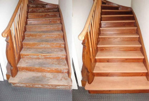 Photo de galerie - Remise en état escalier avec ou sans peinture 