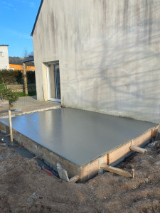 Photo de galerie - Dalle maçonnée 