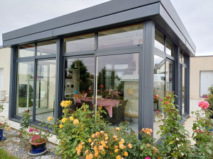 Photo de galerie - Nettoyage vitres véranda extérieure