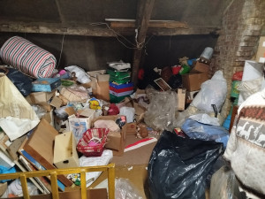 Photo de galerie - Débarras d'un grenier avant