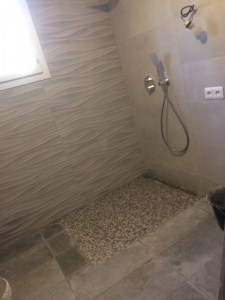 Photo de galerie - Installation douche italienne 