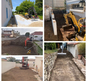 Photo de galerie - Aménagement jardin terrasse  