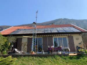 Photo de galerie - Changement de couverture et installation photovoltaique