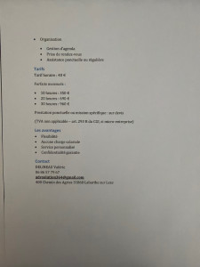 Photo de galerie - Description et tarif 