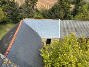 Photo de galerie - Réalisation de la couverture d’un extension 