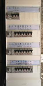 Photo de galerie - Mise en sécurité électrique d'une habitation avec un nouveau tableau électrique aux normes actuelle (NF C15-100)
