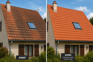 Photo de galerie - Nettoyage et Traitement Hydrofuge Coloré 