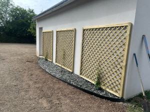 Photo de galerie - Plantation espace jardin 