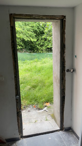 Photo de galerie - Changement porte vitre