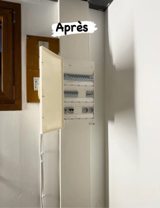 Photo de galerie - Petite rénovation d’un tableau électrique 